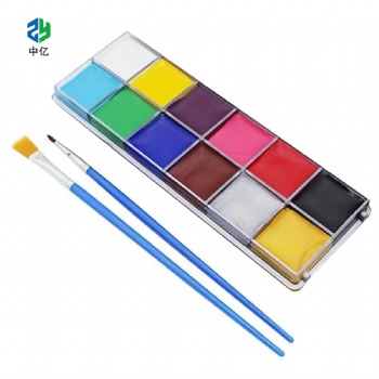12 Color Face Body Painting Makeup Palette