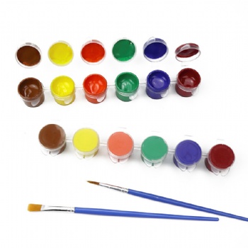 3ML/5ML 6/12 Color Acrylic Paint Set With brush